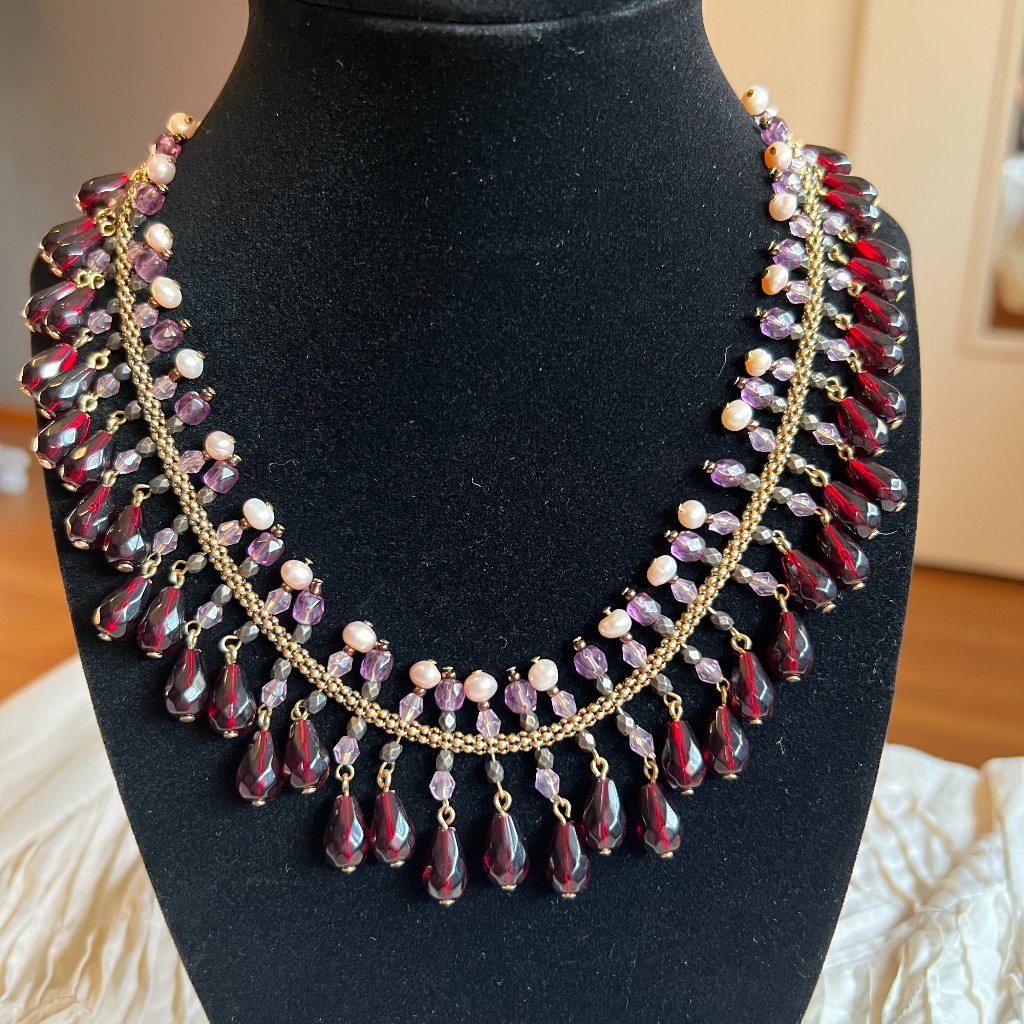Vintage Avon Beaded Necklace